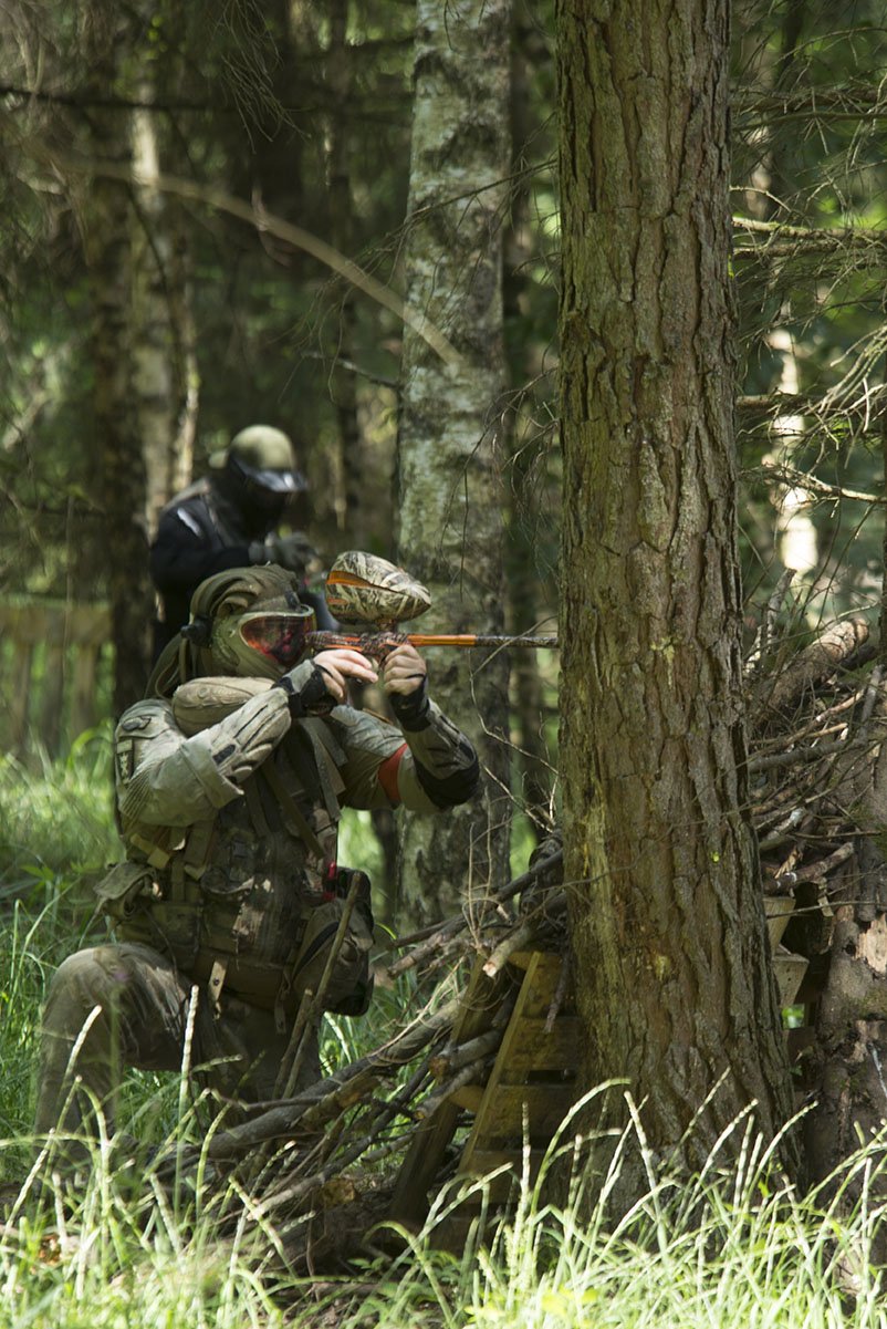 War is declared as paintball battle rages in local training area ...