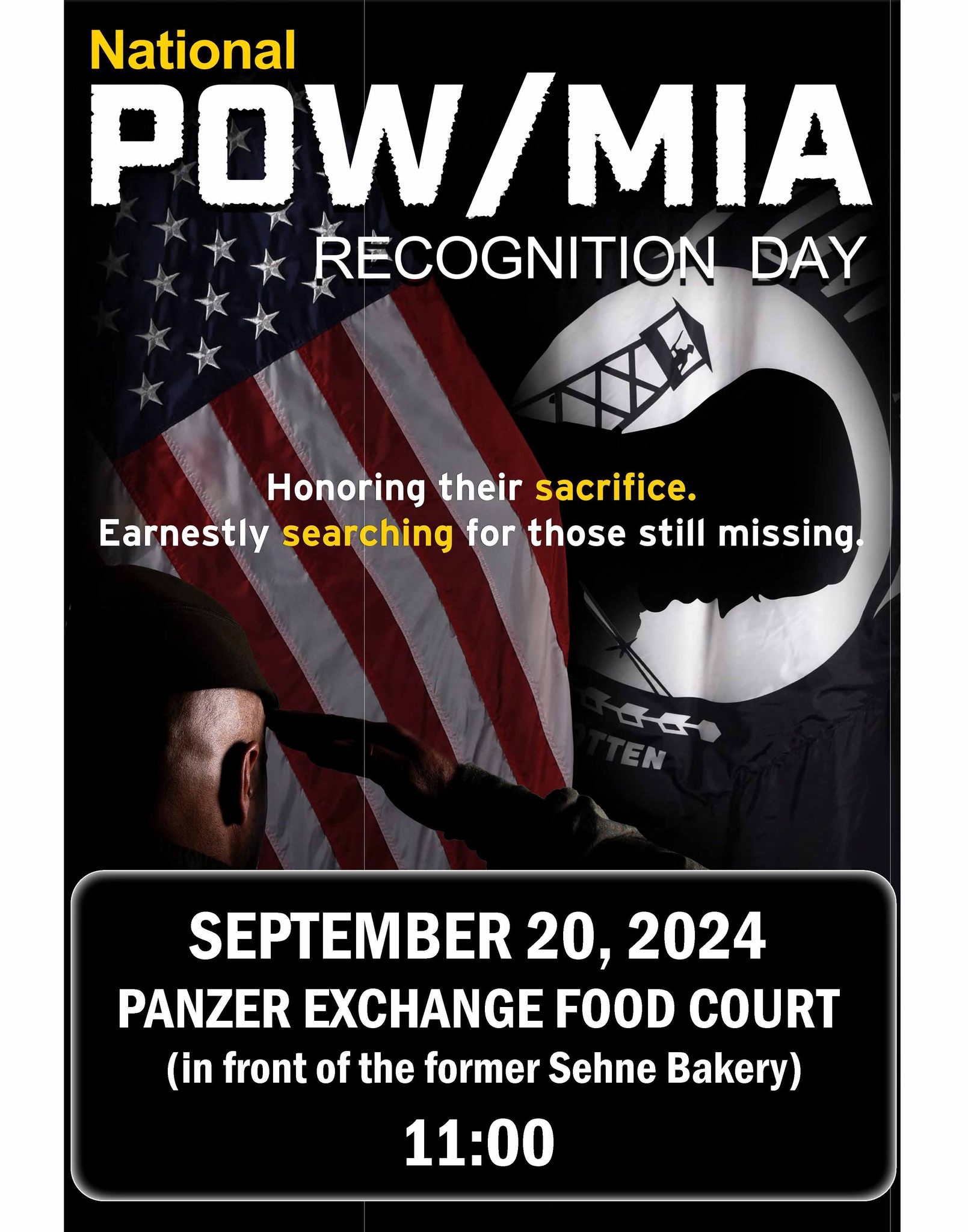 POW/MIA Recognition Day observance to be held Friday